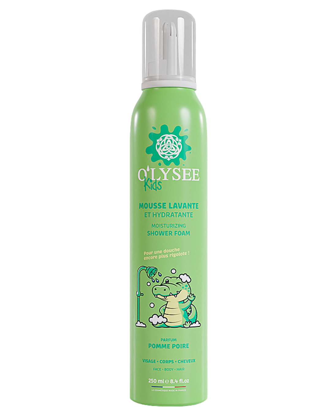 Mousse lavante hydratante 3 en 1 Pomme Poire 250ml