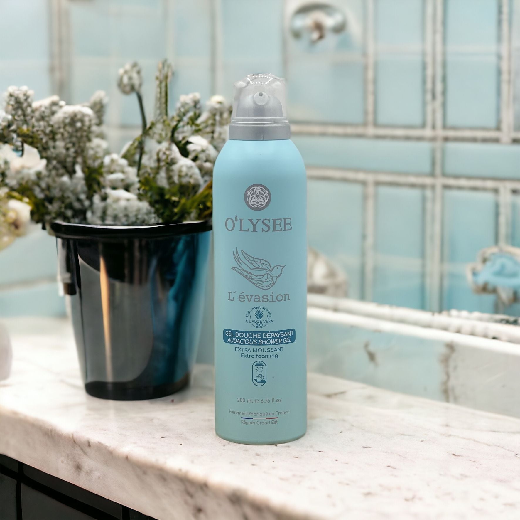 Gel douche extra-moussant L'Évasion 200ml